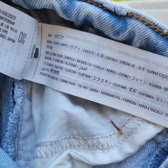 Abercrombie & Fitch Blue High Rise Jeans Classic Style - Picture 4 of 5